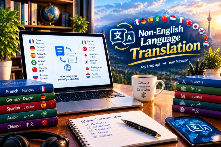 ترجمه زبانهای غیرانگلیسی در ایران