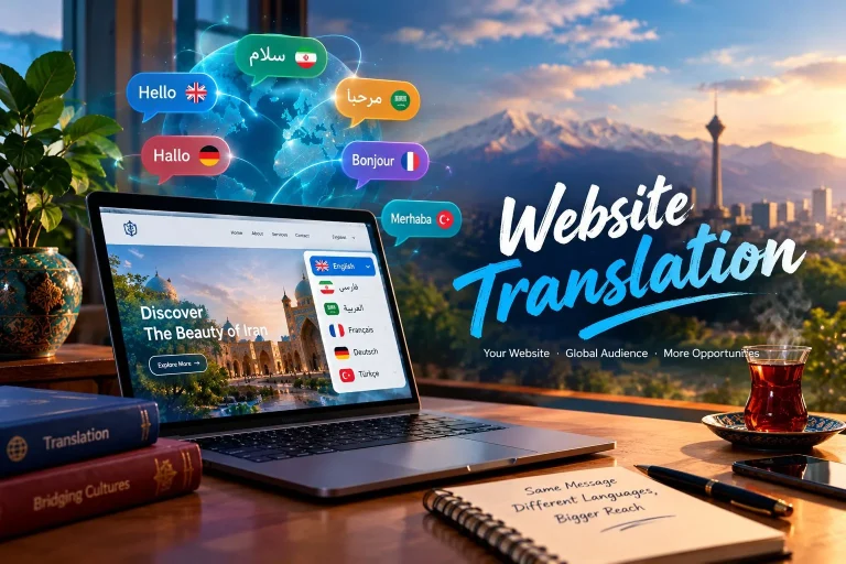 ترجمه سایت برای کسب و کارها
