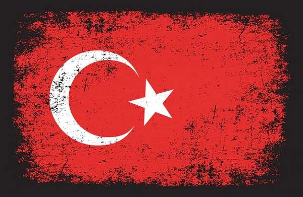 پرچم ترکیه برای آزمون تومر