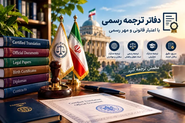 تبلیغات دفاتر ترجمه رسمی قوه قضائیه