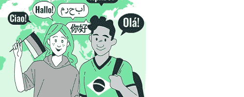عکس دسته آموزش زبان