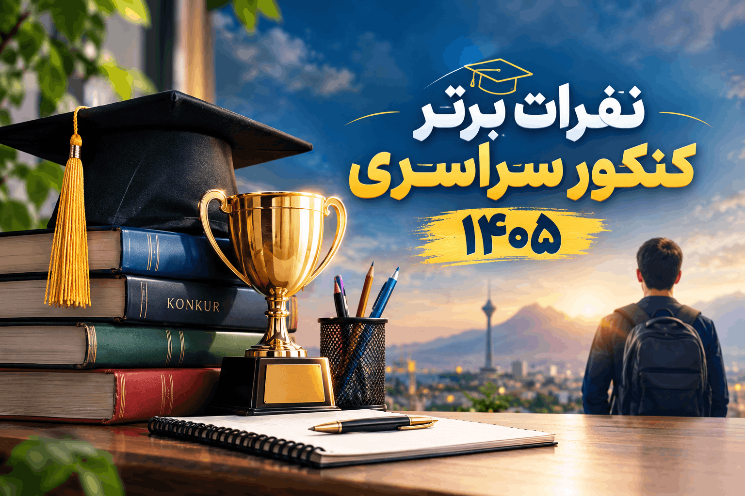 نفرات برتر کنکور سراسری ۱۴۰۵ + تحلیل